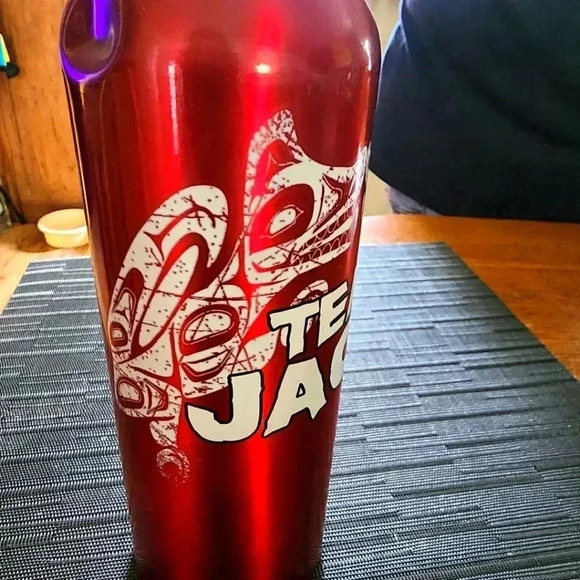 Twilight Saga eclipse Water Bottle With Carabiner Clip “Team Jacob” - Picture 2 of 7